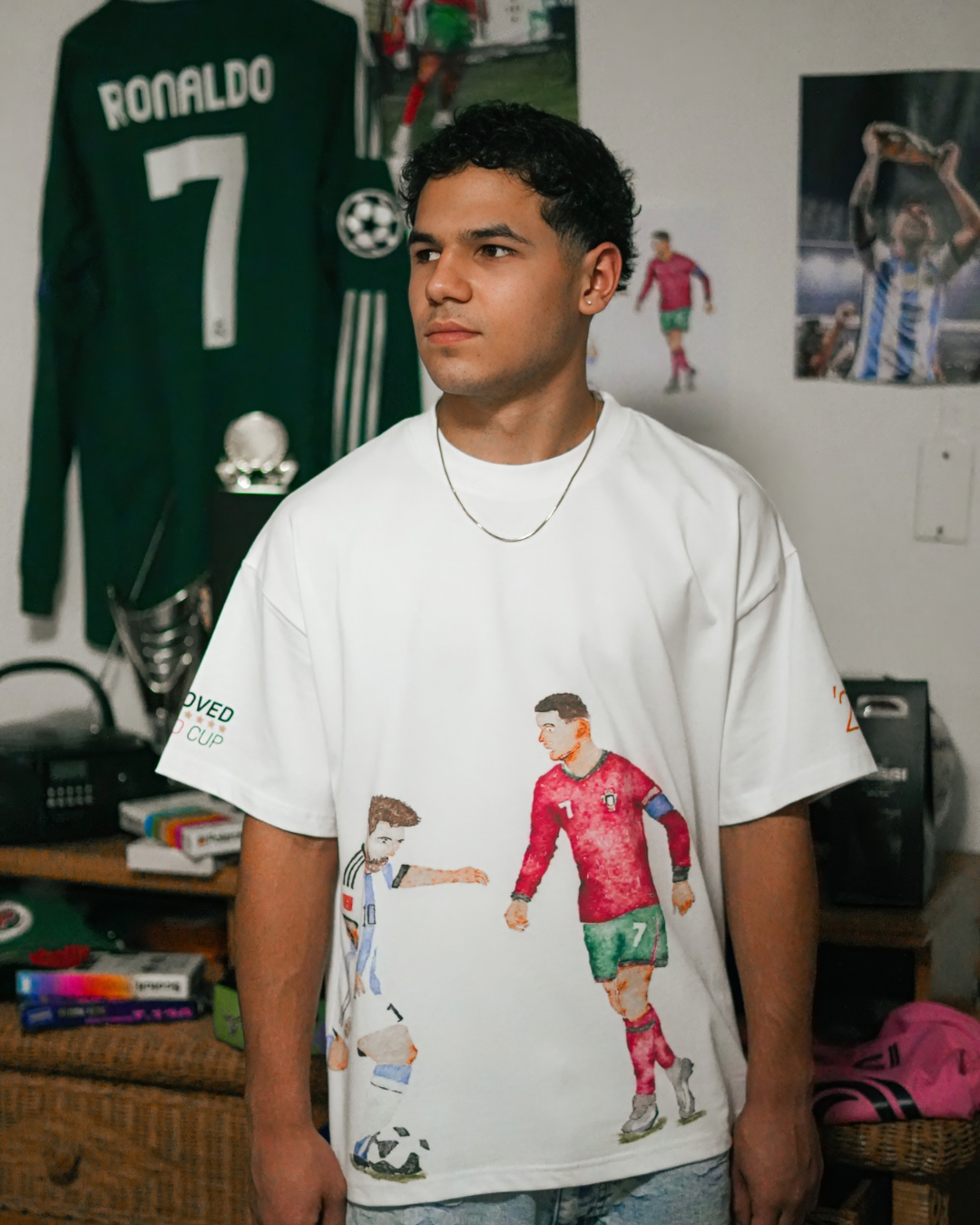 Messi vs Ronaldo Tee