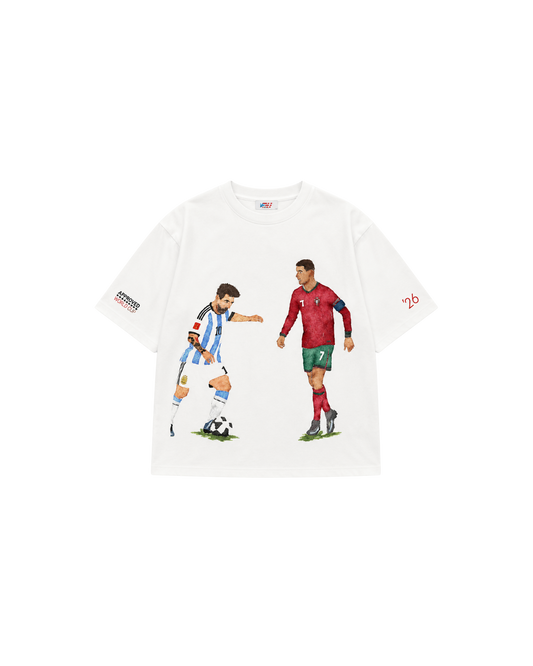 Messi vs Ronaldo Tee